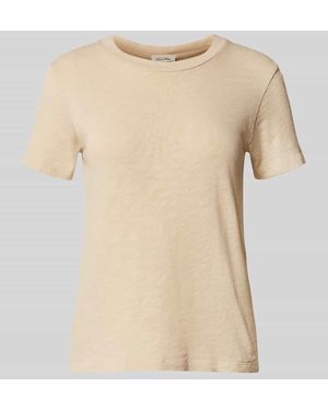 American Vintage T-Shirt mit Rundhalsausschnitt Modell 'SONOMA' - Natur