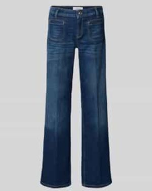 Cambio Straight Fit Jeans - Blauw
