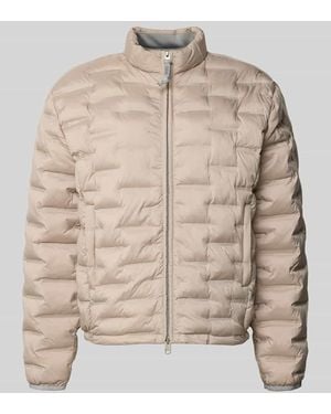 Cinque Steppjacke mit Stehkragen Modell 'SURF' - Natur
