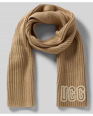 UGG Schal mit Woll-Anteil - Schwarz