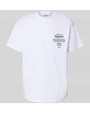 Carhartt T-Shirt mit Rundhalsausschnitt - Weiß