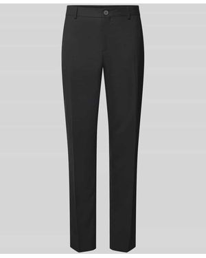 SELECTED Hose Mit Bügelfalten - Schwarz