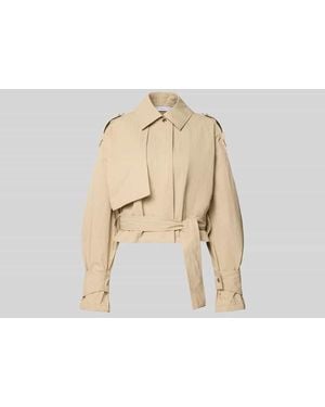 IRO Jacke aus reiner Viskose Modell 'ZYNIA' - Natur