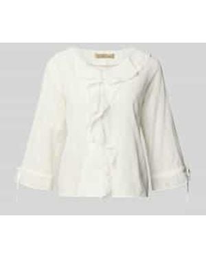 Smith & Soul Blouses Lange Mouw - Naturel