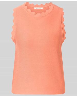 Tom Tailor Slim Fit Top aus Viskose-Mix - Pink