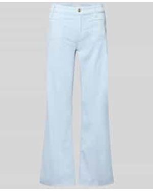Cambio Straight Fit Jeans - Blauw