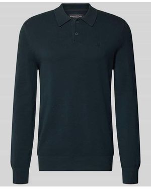 Marc O' Polo Pullover mit Polokragen - Blau