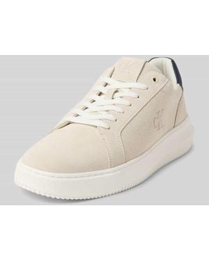 Calvin Klein Sneaker mit Label-Details - Natur