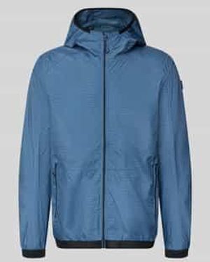 Killtec Jas Met Capuchon Model 'Kos' - Blauw