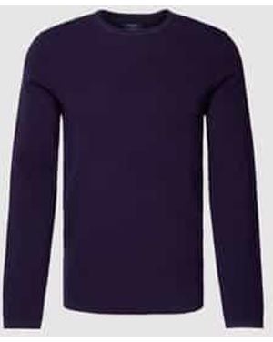 Mcneal Gebreide Pullover Met Ronde Hals - Blauw
