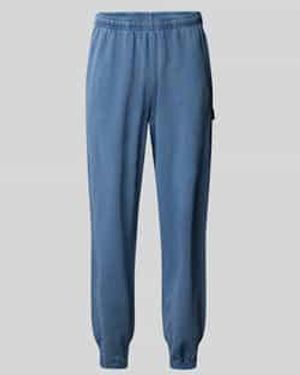 Mazine Sweatbroek Met Elastische Band - Blauw