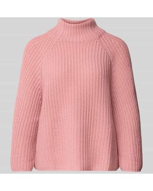 Herzen's Strickpullover aus Woll-Kaschmir-Mix - Pink