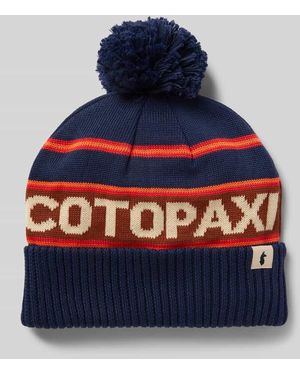 COTOPAXI Mütze Mit Label-Patch Modell 'Cumbre' - Blau