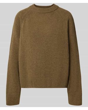 ARMEDANGELS Loose Fit Pullover aus reiner Wolle - Grün