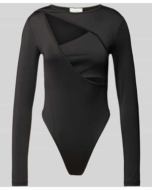 LeGer By Lena Gercke Body in Wickel-Optik Modell 'Armina' - Schwarz