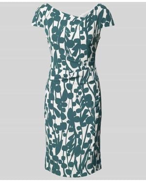 Vera Mont Cocktailkleid Mit Raffungen - Blau
