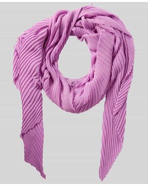 Emporio Armani Schal mit Plisseefalten - Pink