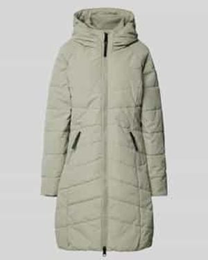 Ragwear Gewatteerde Lange Jas Met Tweewegsritssluiting, Model 'Dizzie' - Groen