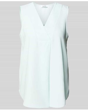 Esprit Bluse Mit V-Ausschnitt - Blau