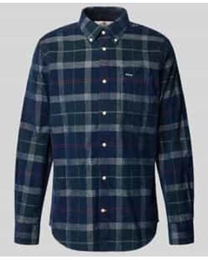 Barbour Casual Overhemden - Blauw