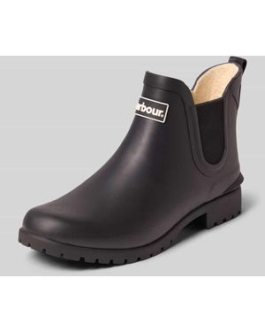 Barbour Boots mit Label-Detail Modell 'Kirkton' - Schwarz