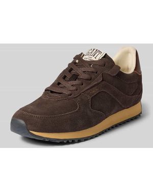 GANT Sneaker aus echtem Rindsleder Modell 'Beja' - Braun