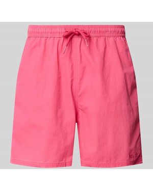 Review Badehose mit elastischem Bund - Pink