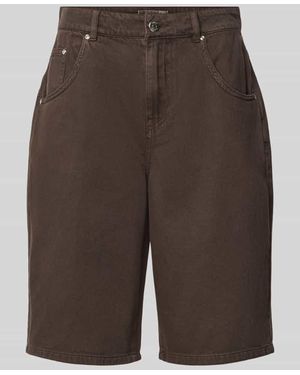 ONLY Regular Fit Jeansshorts aus reiner Baumwolle Modell 'MATE-SILLA' - Grau