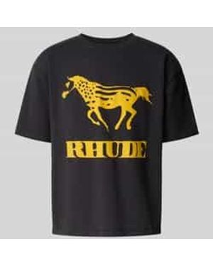Rhude T-Shirts - Zwart