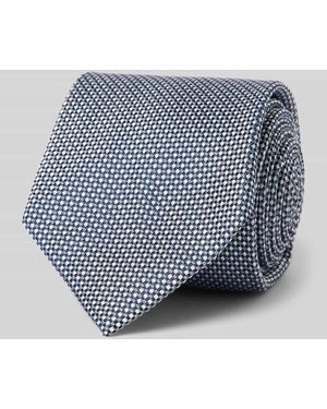 Profuomo Krawatte aus reiner Seide - Blau