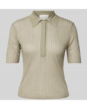 Marella Strickshirt mit Strukturmuster Modell 'TORBOLE' - Natur