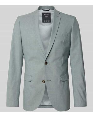S.oliver Slim Fit Anzugsakko mit Viskoseanteil - Grün