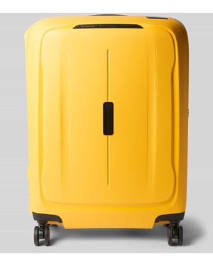 Samsonite Koffer mit Strukturmuster Modell 'Spinner' - Gelb