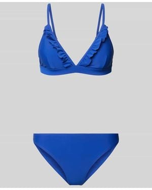 Shiwi Bikini-Set mit Rüschen Modell 'Beau' - Blau