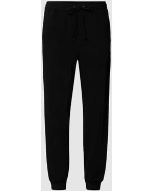 Ralph Lauren Sweatpants Mit Kontraststreifen - Schwarz