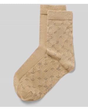 Joop! Socken aus Baumwoll-Mix im 2er-Pack Modell 'DAILY GLAM' - Natur