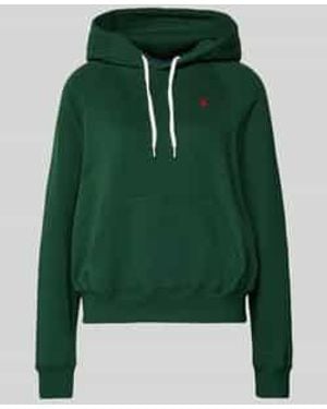 Polo Ralph Lauren Regular Fit Hoodie Met Logostitching - Groen