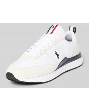 Polo Ralph Lauren Sneaker mit Schnürverschluss - Weiß