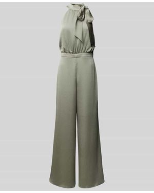 Swing Jumpsuit Mit Schluppe - Grün