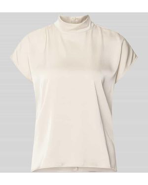 Jake*s Regular Fit Blusentop aus reiner Baumwolle - Natur