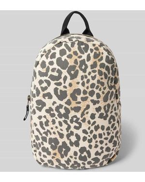 Studio Noos Rucksack Mit Animal-Print - Weiß