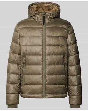 Strellson Regular Fit Steppjacke mit Storm Cuffs Modell 'BAVENO' - Grün