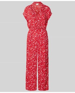 Ichi Jumpsuit aus Viskose Modell 'MARRAKECH' - Rot