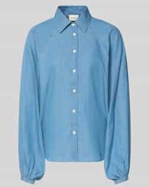 Closed Blouses Lange Mouw - Blauw