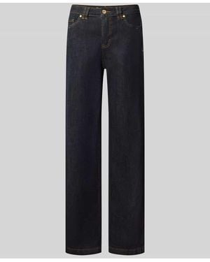 Buena Vista Straight Fit Jeans aus Baumwoll-Mix - Blau