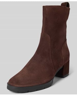 Högl Stiefeletten mit Reißverschluss - Braun