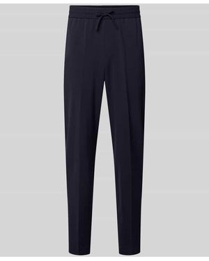 Lindbergh Relaxed Fit Sweatpants mit Viskose-Anteil - Blau