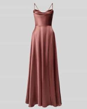 Luxuar Avondjurk Met Loopsplit - Rood