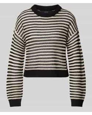 Vero Moda Comfort Fit Gebreide Pullover - Zwart