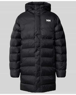 Helly Hansen Steppmantel mit Kapuze Modell 'Oslo' - Schwarz